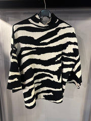 Maglia Donna Jacquard Manica 3/4