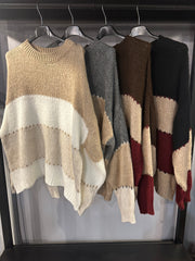 Maglione Donna a Righe