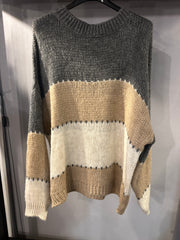 Maglione Donna a Righe