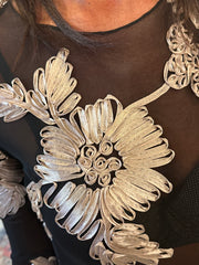 Body in Tulle Ricamato