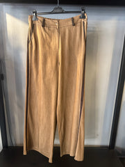 Pantalone Donna con Banda in Alcantara