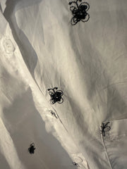 Camicia Donna con Pizzo e Ricamo