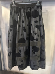 Gonna in Taffettà Floccata