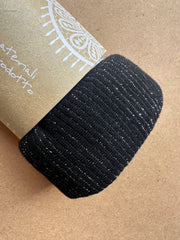 T-shirt manica lunga microrighe con lurex