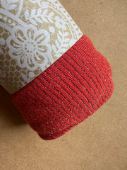 T-shirt manica lunga microrighe con lurex