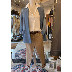 Giacca in Raso di Viscosa Imbottita