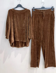 Felpa Donna Girocollo in Ciniglia