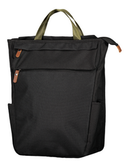 Zaino con manici a contrasto