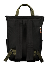 Zaino con manici a contrasto