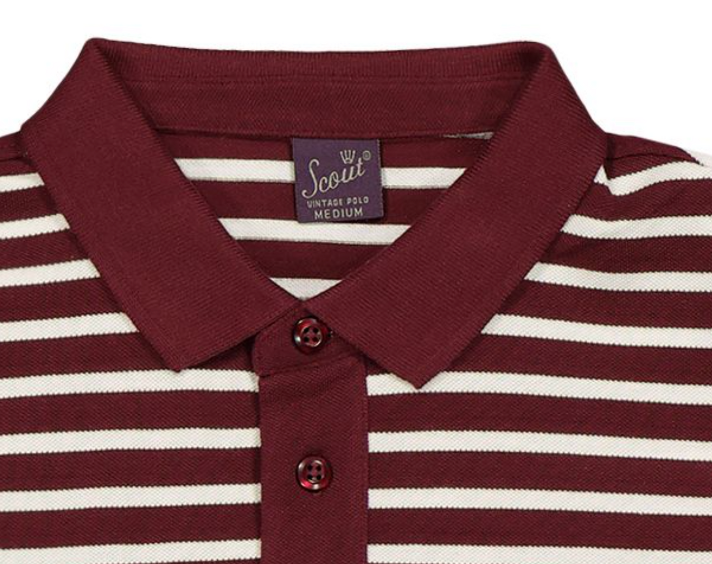 Polo rigata in piquè