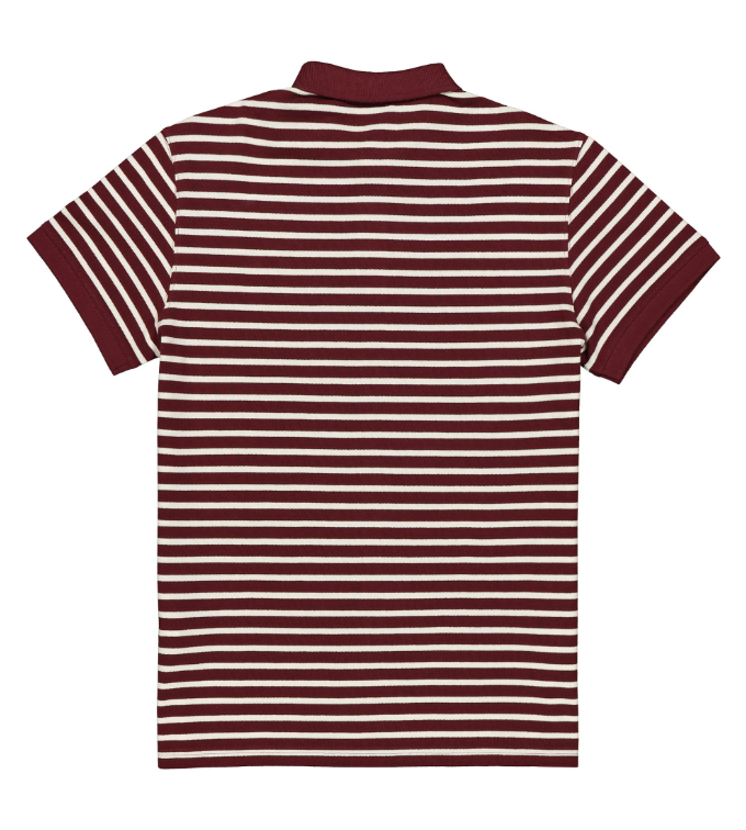 Polo rigata in piquè