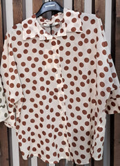Camicia Donna Pois