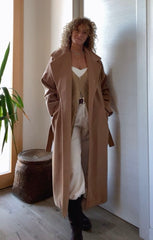 Cappotto Lungo Vestaglia Donna