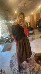 Casacca in tessuto fluido