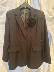 Giacca Donna con Spilla a fiore