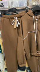 Pantalone Felpa Donna con pipìng