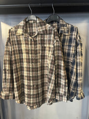 Camicia Donna Scozzese con rotture