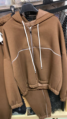 Pantalone Felpa Donna con pipìng