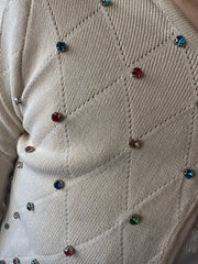 Coprispalle con Strass colorati