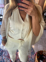 Pantalone Donna Sigaretta con piega