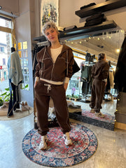 Pantalone Felpa Donna con pipìng