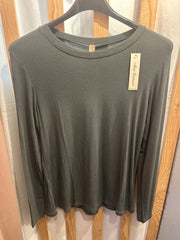 T-shirt Donna Girocollo in Misto Cachemire