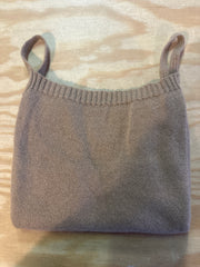 Canotta in jersey misto Cachemire