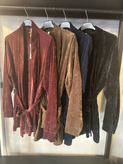 Giacca Vestaglia Donna  in Ciniglia