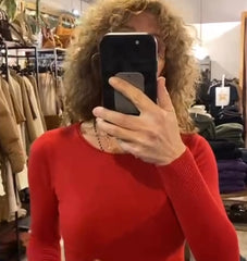 Maglia Donna Basica Girocollo Slim