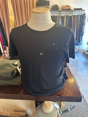 T-shirt Uomo con taschino ricamato