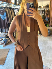 Gilet Donna con Collo