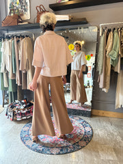 Pantalone Donna Gamba Larga