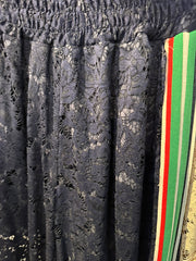 Pantalone Donna in pizzo con banda laterale