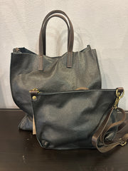 Shopper in pelle