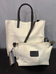 Shopper in pelle