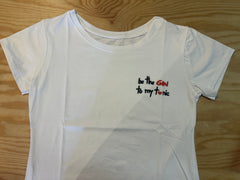 T-shirt Donna ricamata