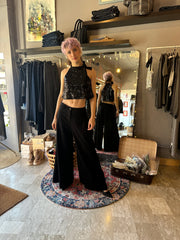 Top in paillettes