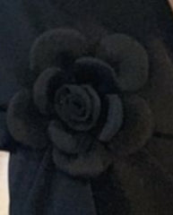 Spilla Fiocco imbottito in tessuto